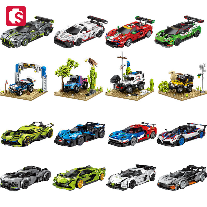 Tech Diving Accessories - SEMBO спортивные автомобильные строительные блоки MOC,