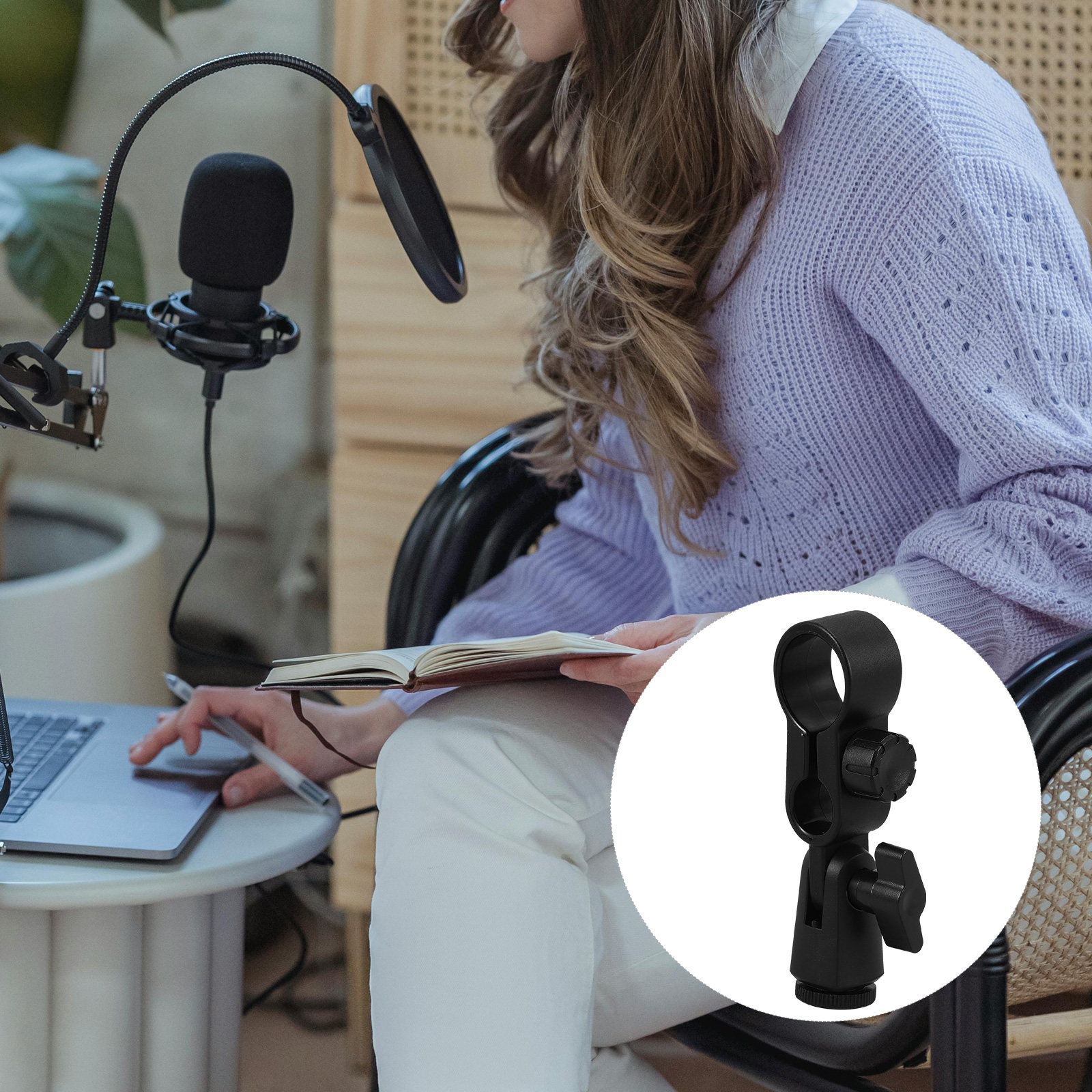 Tech Accessories Stand - 2 шт. амортизирующий держатель для микрофона