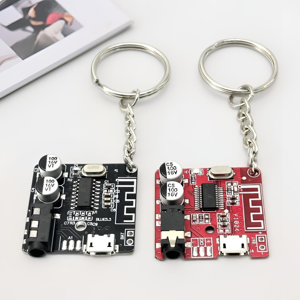 Tech Keychain Accessories - Брелок в стиле киберпанк: печатная плата