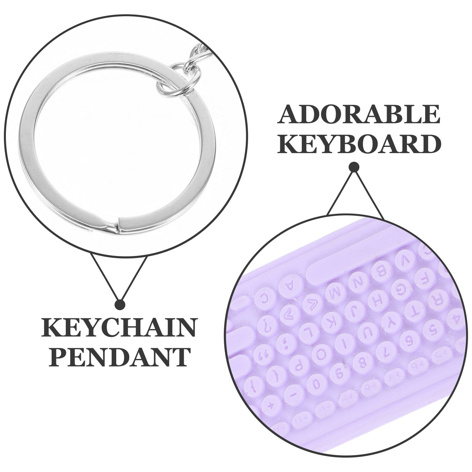 Мини-клавиатура и мышь-брелок: – обзор и цена Tech Keychain Accessories