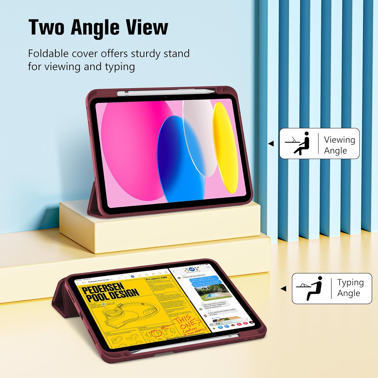 Чехол для планшета iPad (A16)  – обзор и цена Pen Holder Magnetic