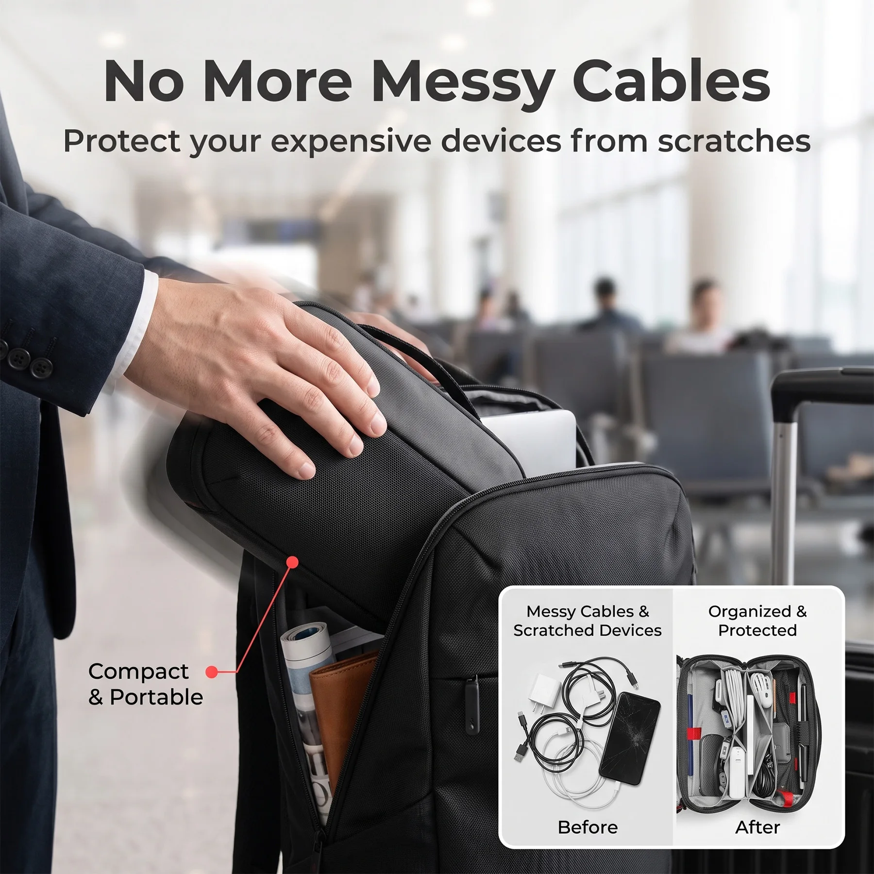 Органайзер для электронных уст – обзор и цена Tech Accessories Store