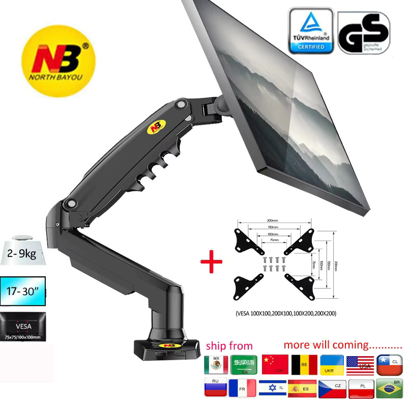 НОВЫЙ NB F80 17-30' Настольный – обзор и цена Monitor Arm Single