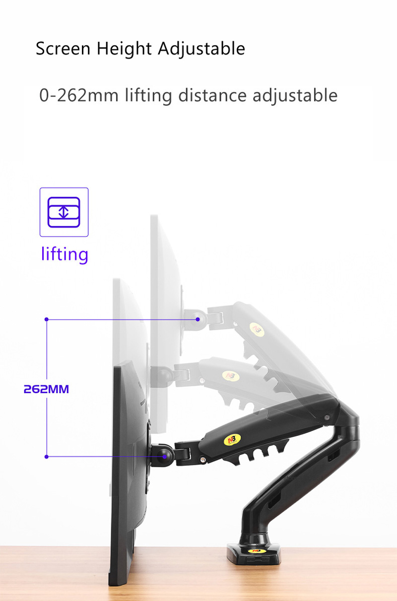 НОВЫЙ NB F80 17-30' Настольный – обзор и цена Monitor Arm Single