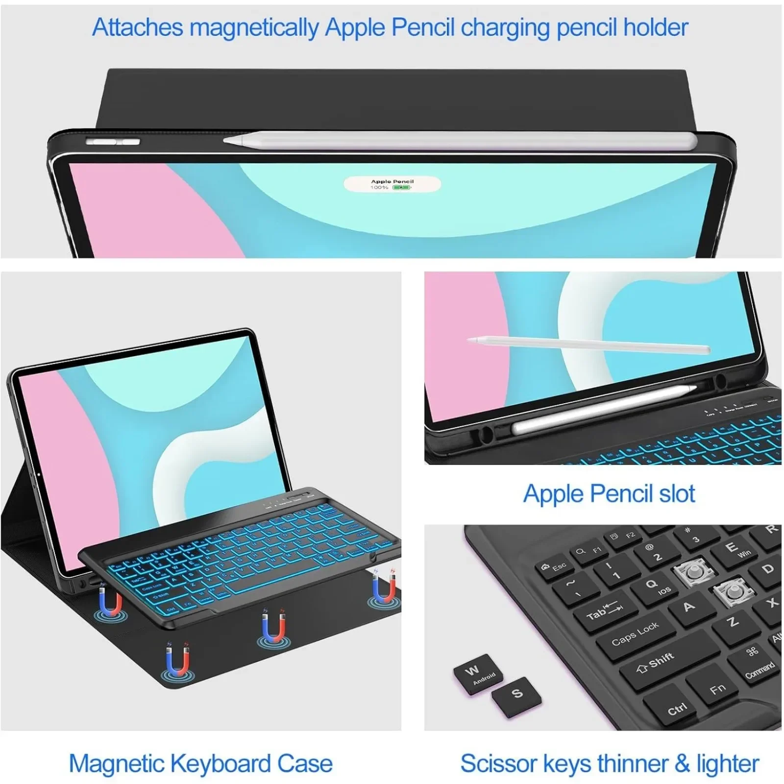 Чехол с клавиатурой для HONOR  – обзор и цена Pen Holder Magnetic
