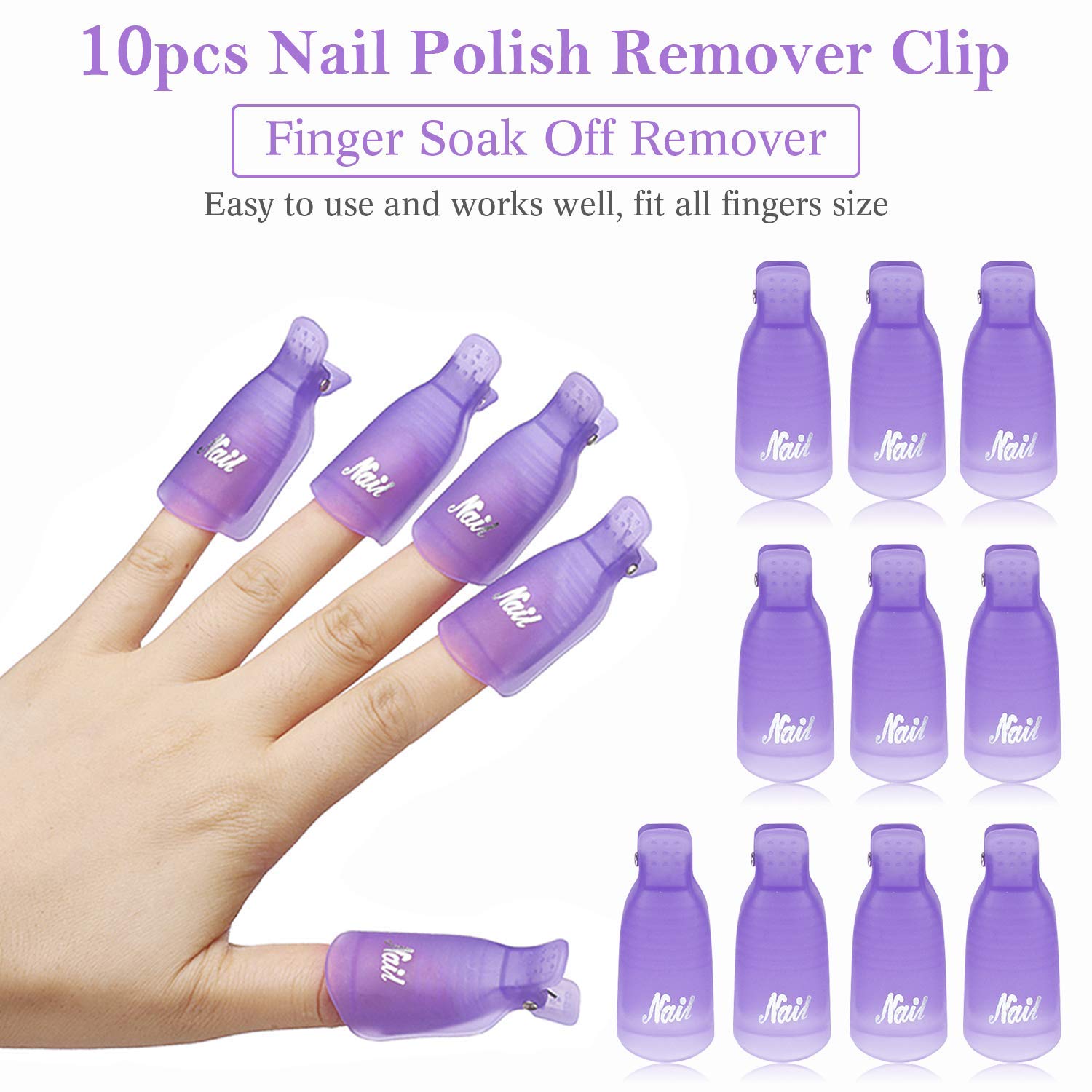 10 шт. пластиковых зажимов для – обзор и цена Nail Tech Accessories