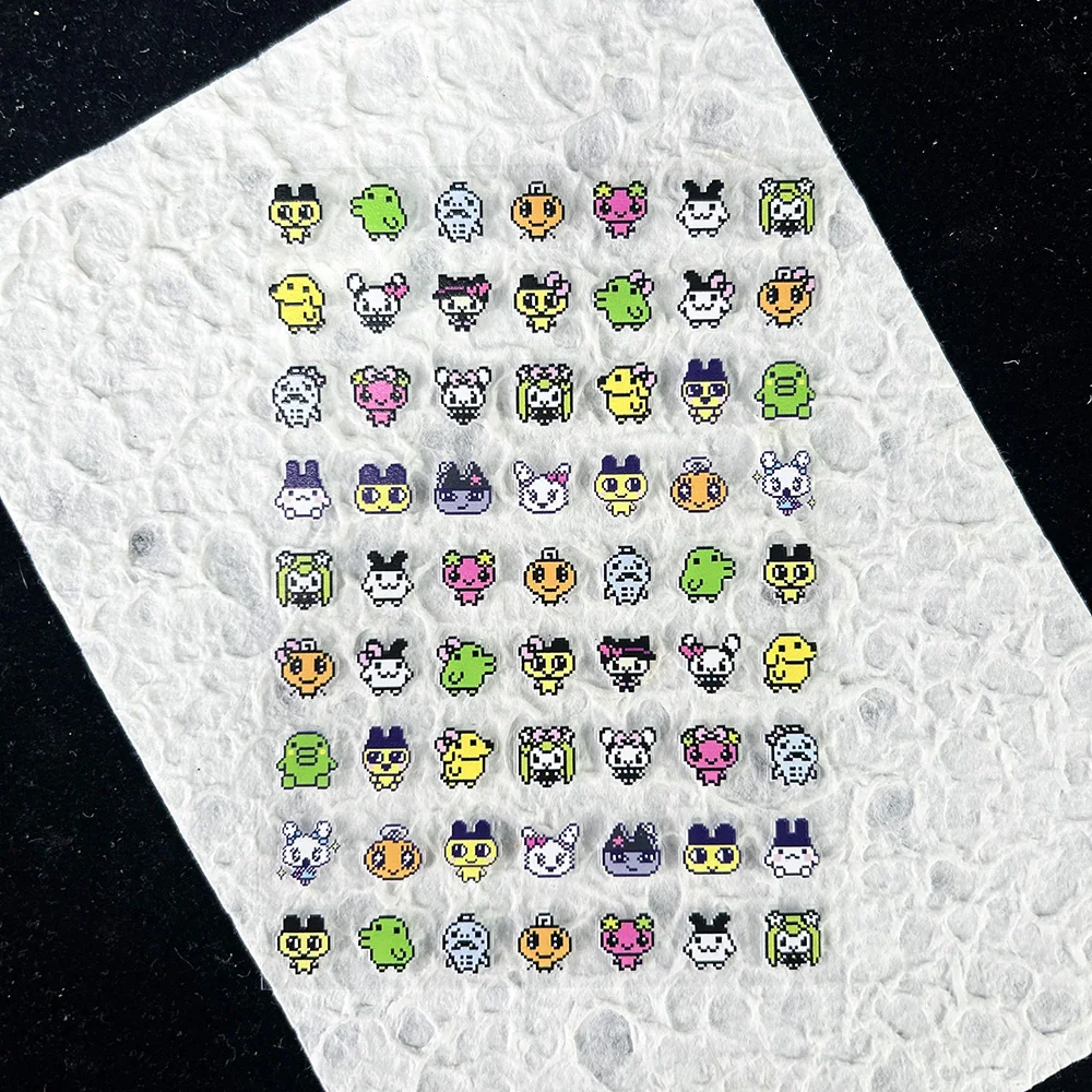 Наклейки Kawaii Game Evolution – обзор и цена Nail Tech Accessories