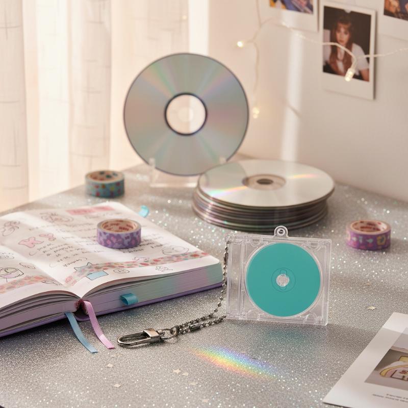 Брелок-держатель для CD-дисков – обзор и цена Tech Keychain Accessories