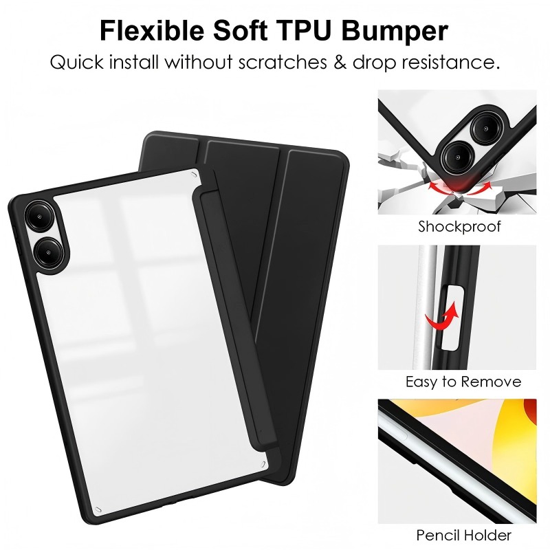 Чехол для Xiaomi Poco Pad M1 с – обзор и цена Pen Holder Magnetic