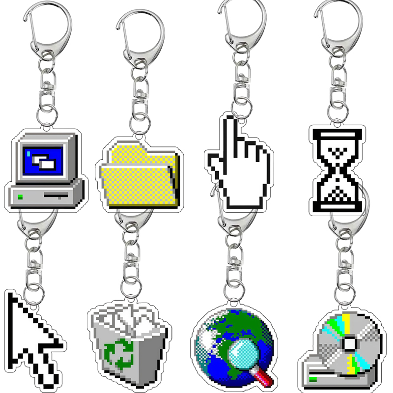 Креативный двусторонний акрило – обзор и цена Tech Keychain Accessories