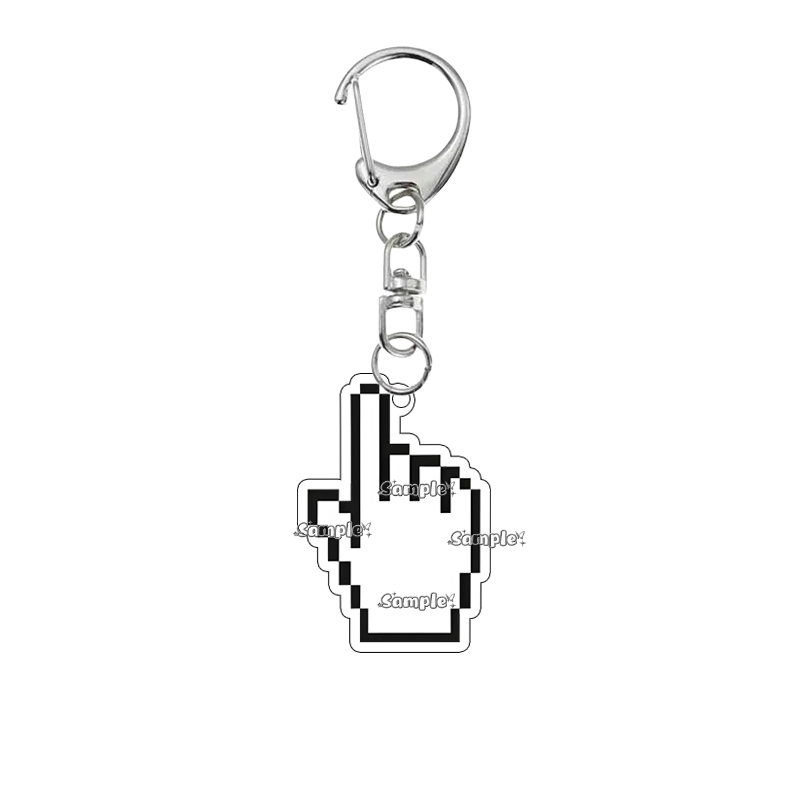 Креативный двусторонний акрило – обзор и цена Tech Keychain Accessories