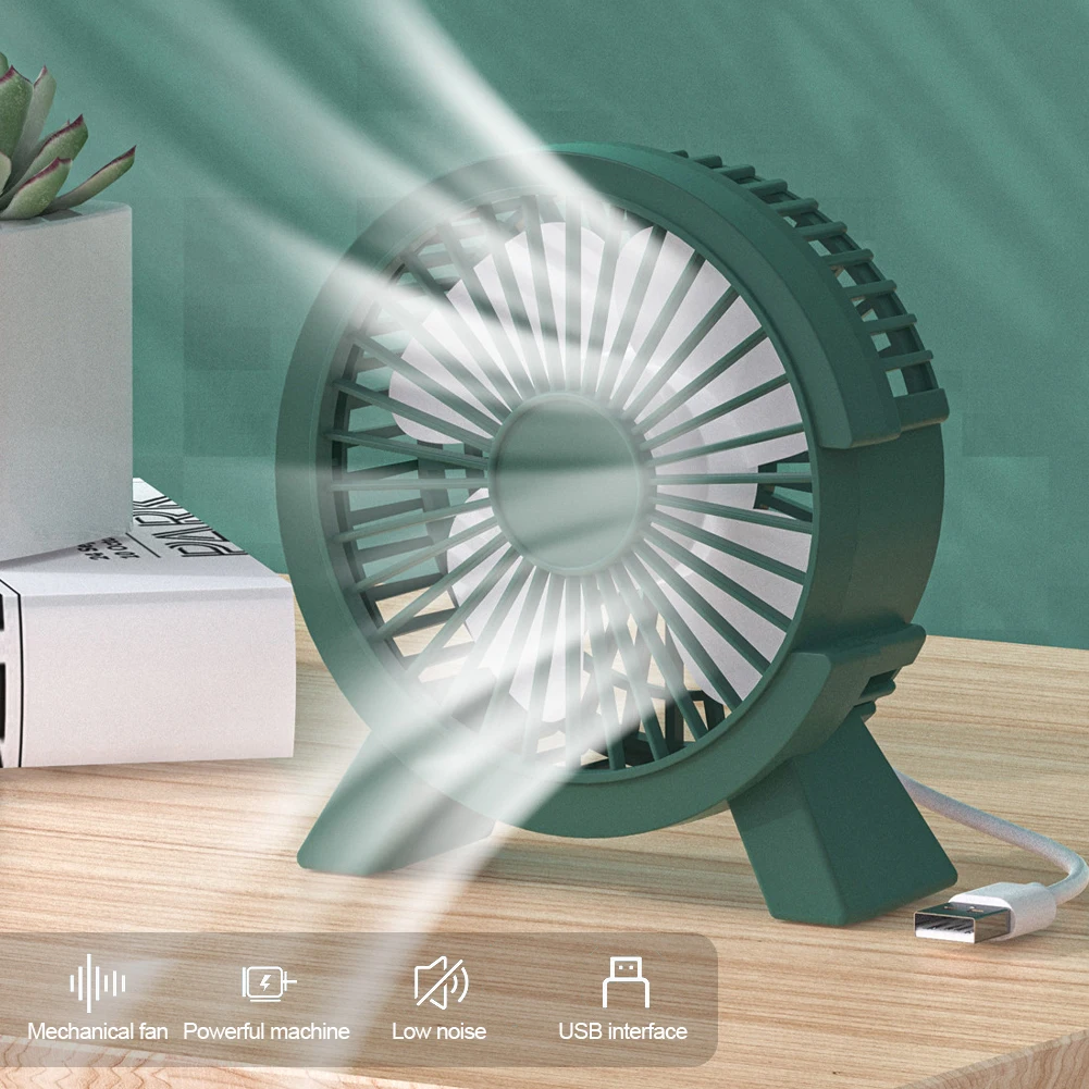 Электрический мини-вентилятор  – обзор и цена Usb Fan Silent
