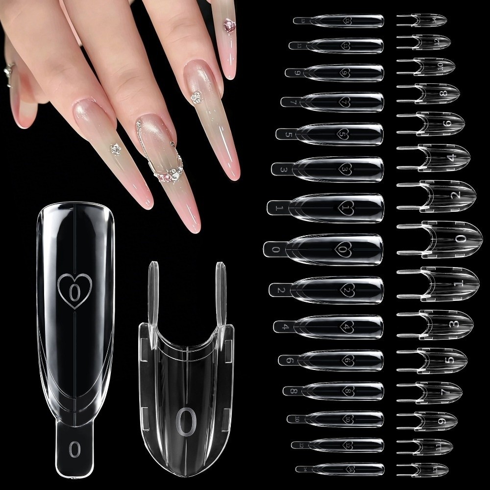 120 шт. прозрачных форм для но – обзор и цена Nail Tech Accessories