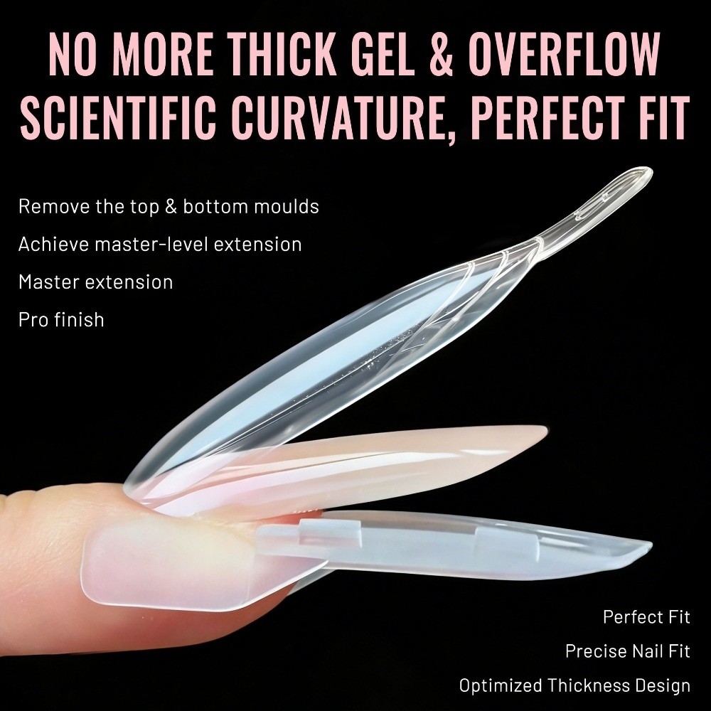 120 шт. прозрачных форм для но – обзор и цена Nail Tech Accessories