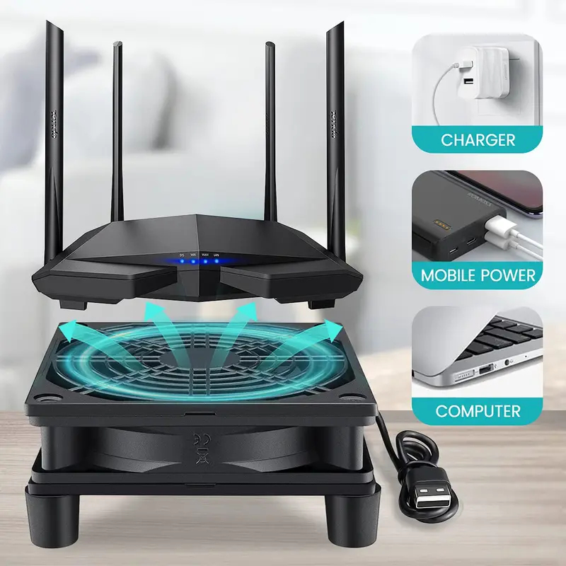 USB-вентилятор для ПК, 120 мм, – обзор и цена Usb Fan Silent