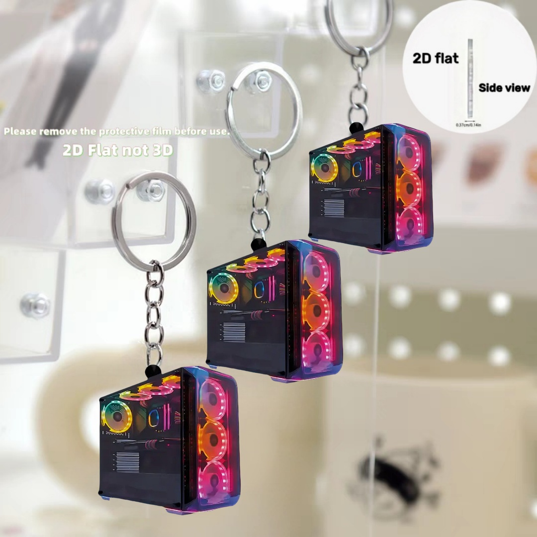 RGB компьютерный хост кулон бр – обзор и цена Tech Keychain Accessories
